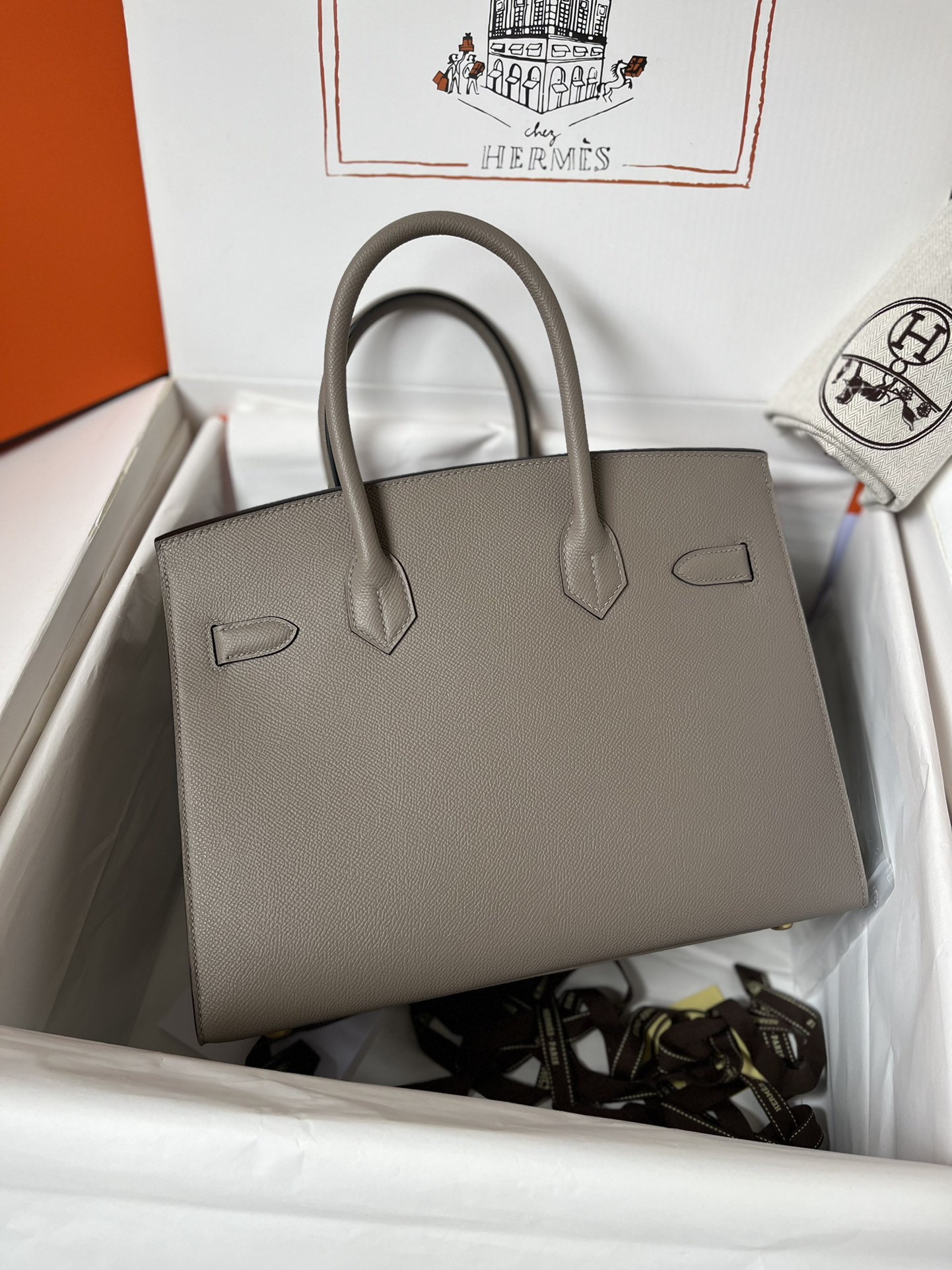 에르메스 버킨백30 에토프 금장 앱송